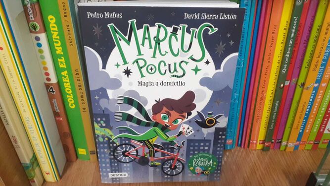 Libro de “Marcus Pocus: Magia a domicilio”.
