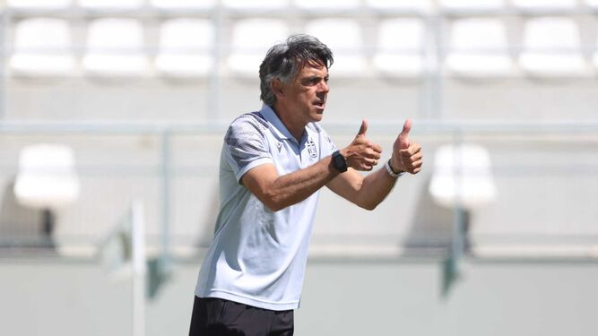Pepe Aguilar, entrenador del Cartagena B